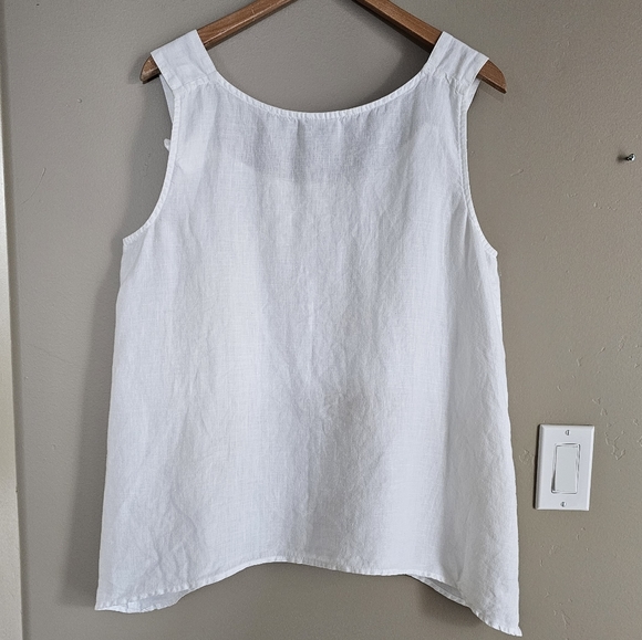 100% Linen Top L - Picture 3 of 3